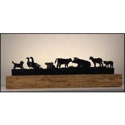 Bauernhof 2 Altholzbalken 90cm