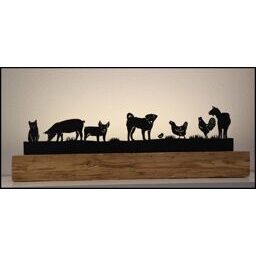 Bauernhof 1 Altholzbalken 90cm