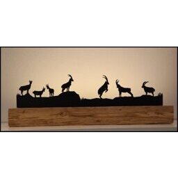 Steinbock 2 Altholzbalken 90cm