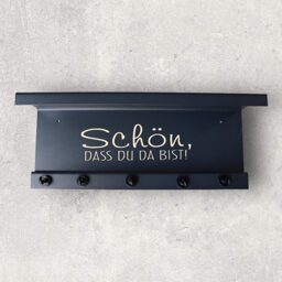 Schön dass du da bist Schlüssel-Bord