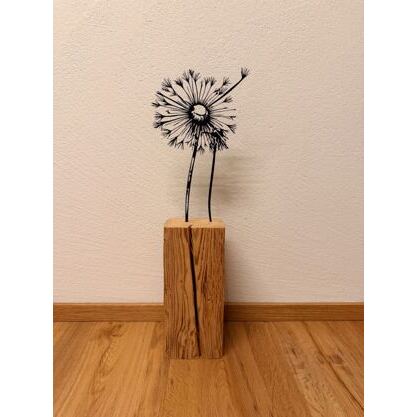 Altholz Balken Pusteblume 6.0