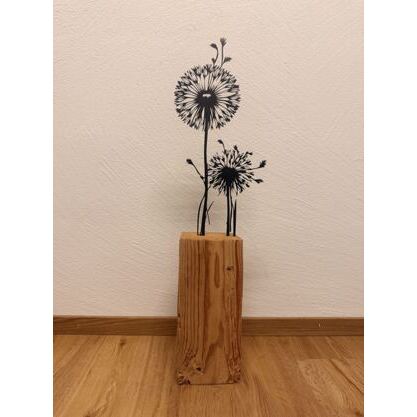 Altholz Balken Pusteblume 15.0