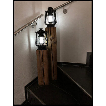 Altholz Balken Stalllaterne