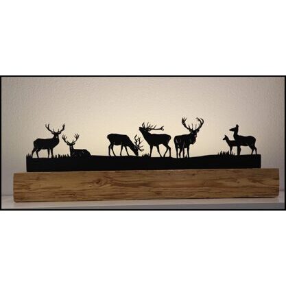 Hirsch 1 Altholzbalken 90cm