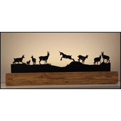 Gämse Altholzbalken 90cm