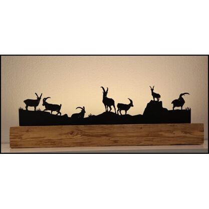 Steinbock 1 Altholzbalken 90cm