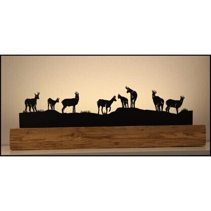 Gämse Teil 2 Altholzbalken 90cm