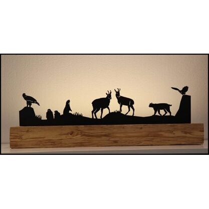 Alpentiere Altholzbalken 90cm