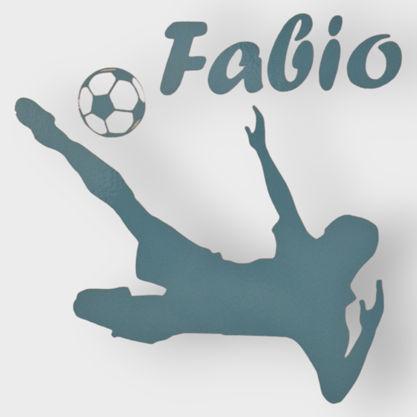 Beschriftung Fussball mit Name