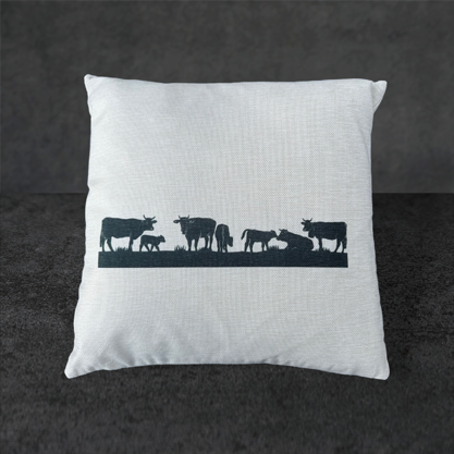 Kissen Kühe am Weiden