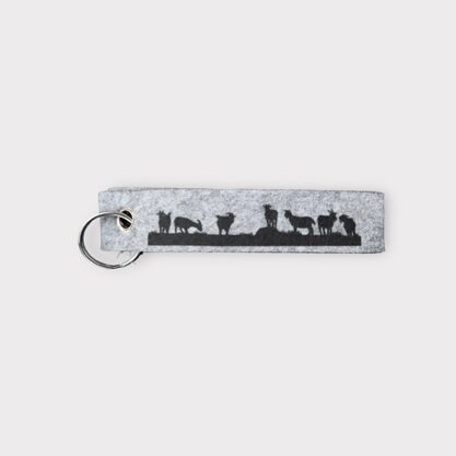 Schlüsselanhänger Ziege Teil 2