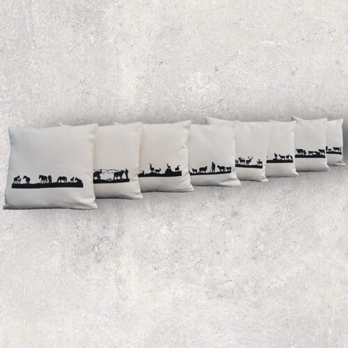 Kissen/Steine und Decken