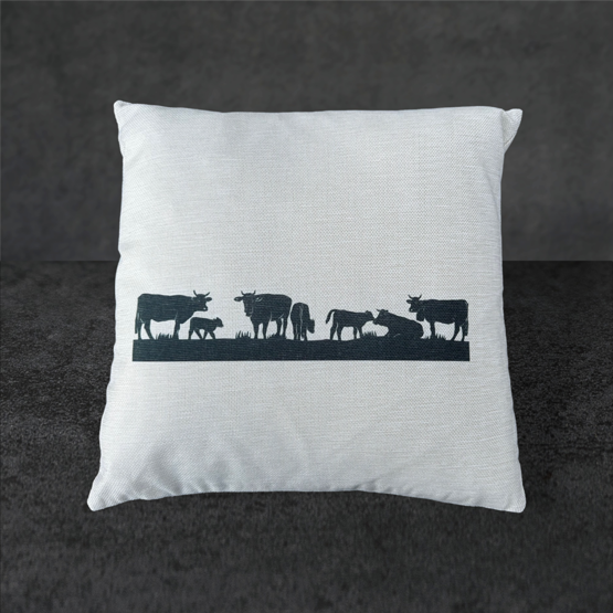 Kissen Kühe am Weiden