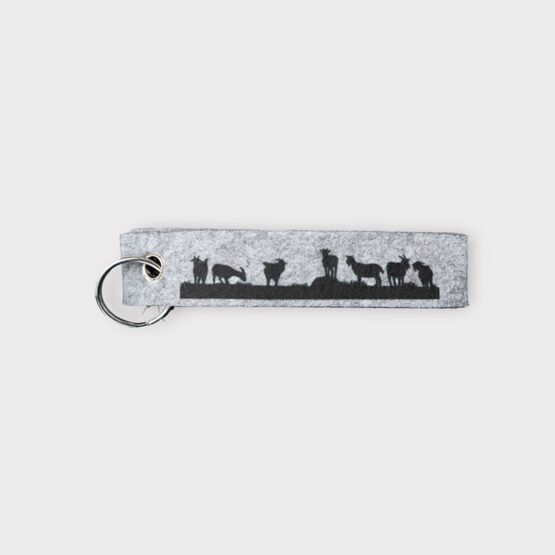 Schlüsselanhänger Ziege Teil 2