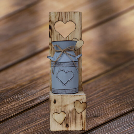 Milchkanne Palettenfuss