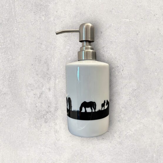 Seifenspender Pferde am Weiden