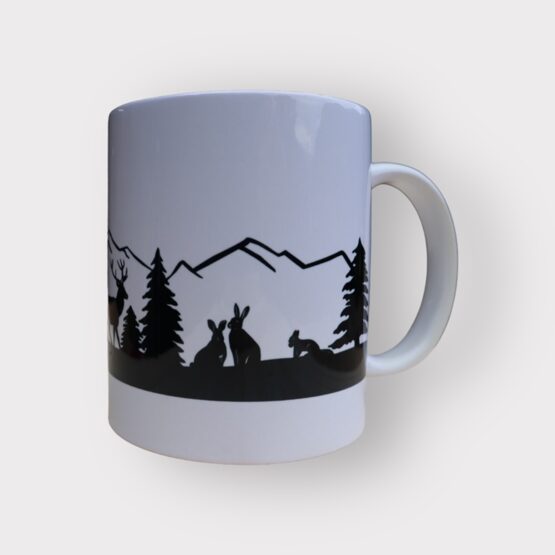 Tasse Hirsch Wald