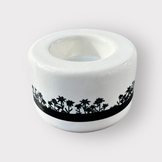 Windlicht Teelichthalter Edelweiss