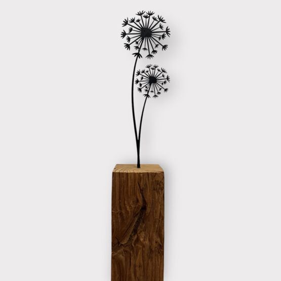 Altholz Balken Pusteblume