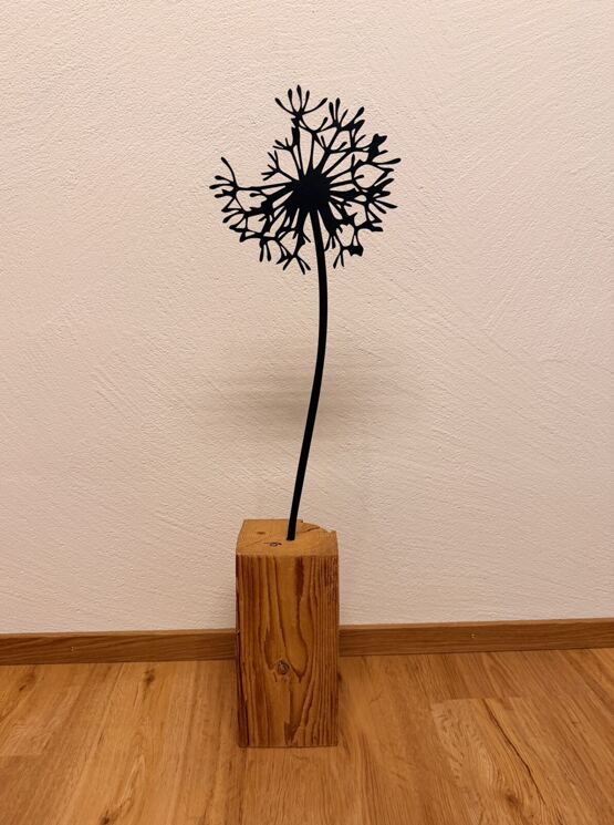 Altholz Balken Pusteblume 13.0