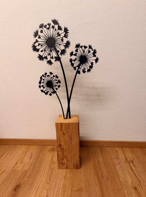 Altholz Balken Pusteblume 2.0